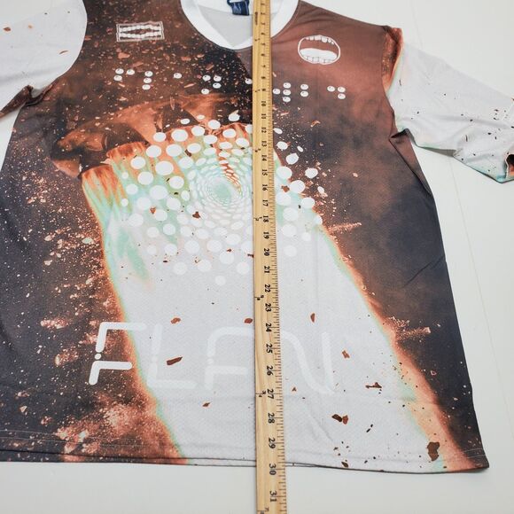 FLAN LABS Rocket Soccer Jersey Mens XL Graphics Breathable Lightweight NWT - Picture 9 of 11